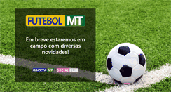 Desktop Screenshot of futebolmt.com.br
